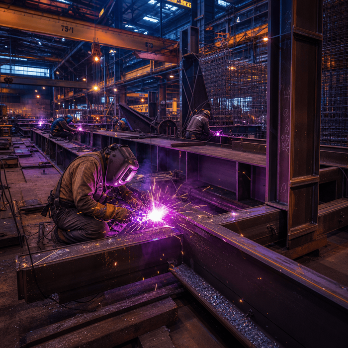 Steel & Concrete Structural Fabrication and Erection